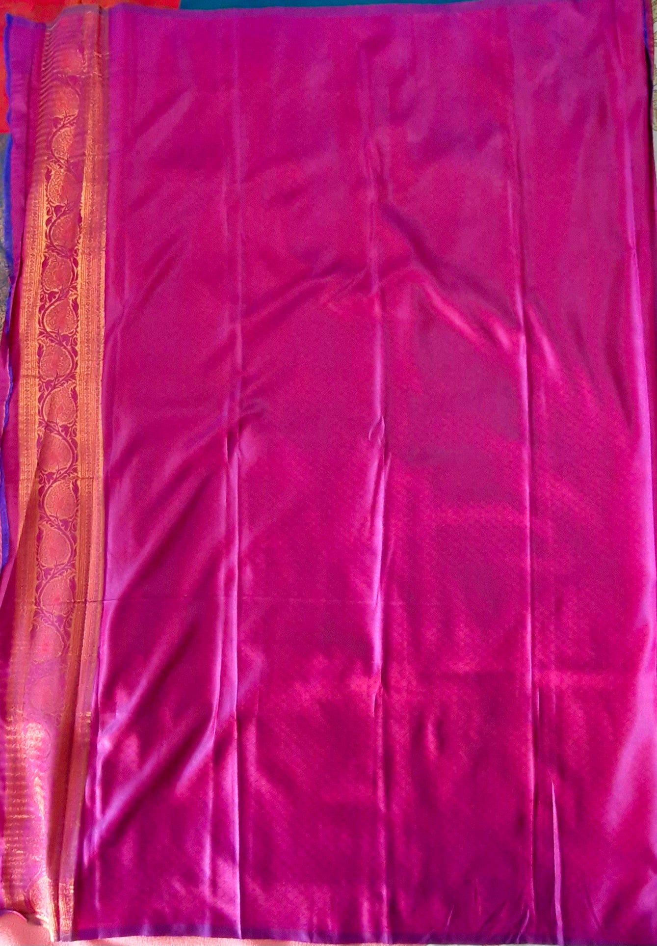 GREEN TISSUE SILK SAREE