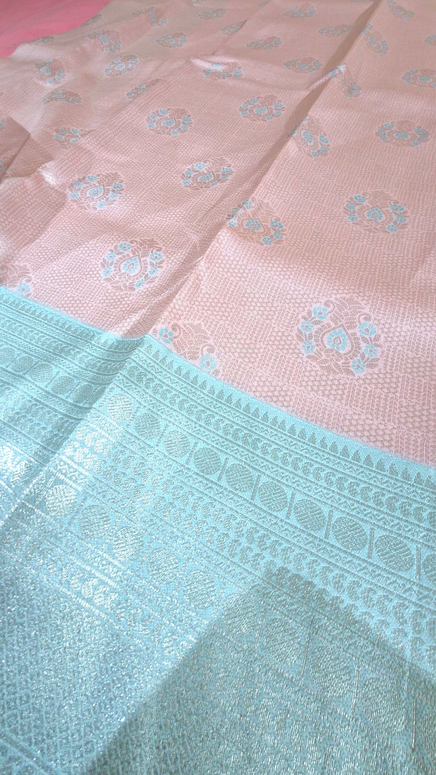PINK SILK SAREE