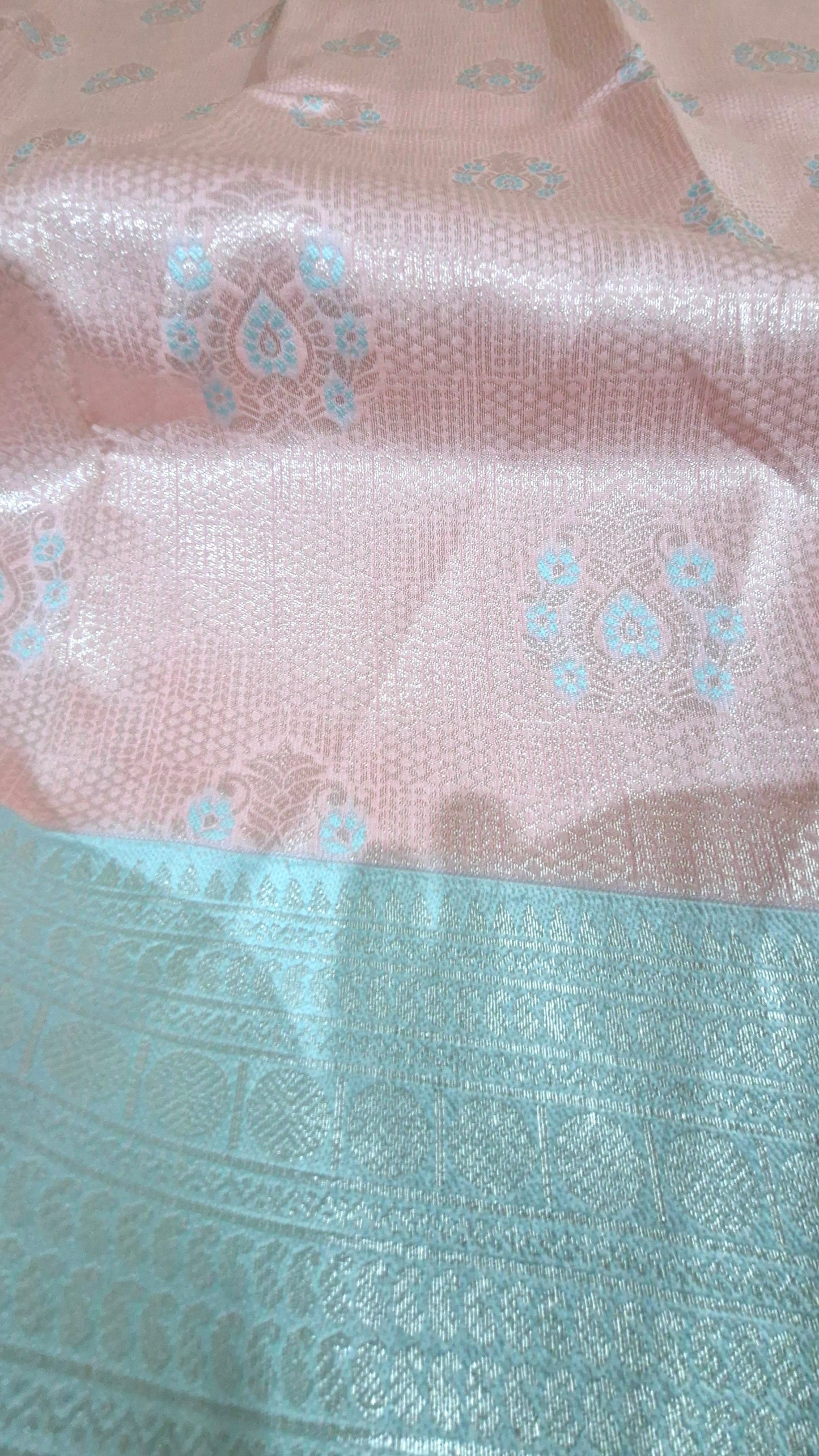 PINK SILK SAREE