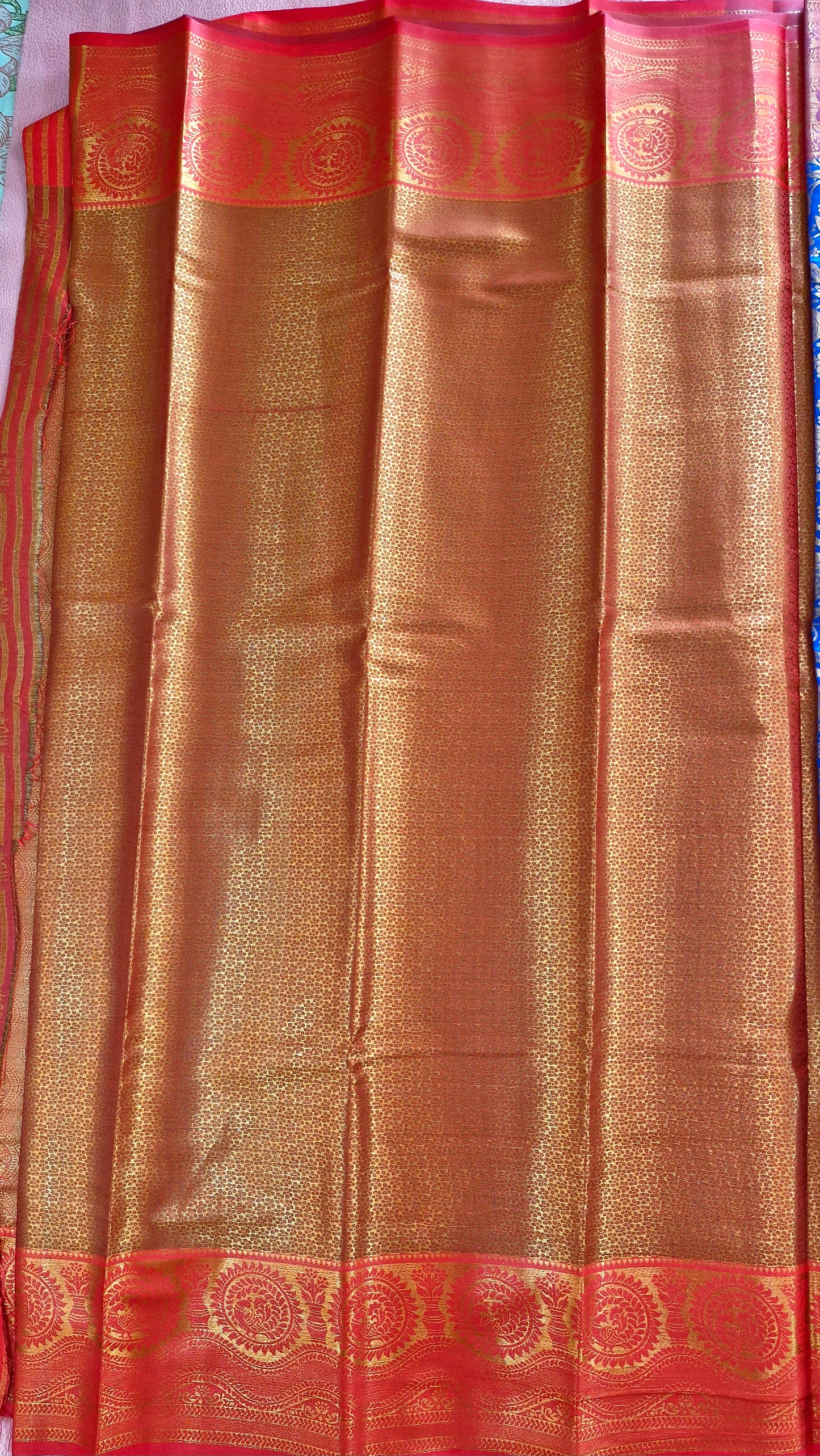 ROYAL BLUE SILK SAREE