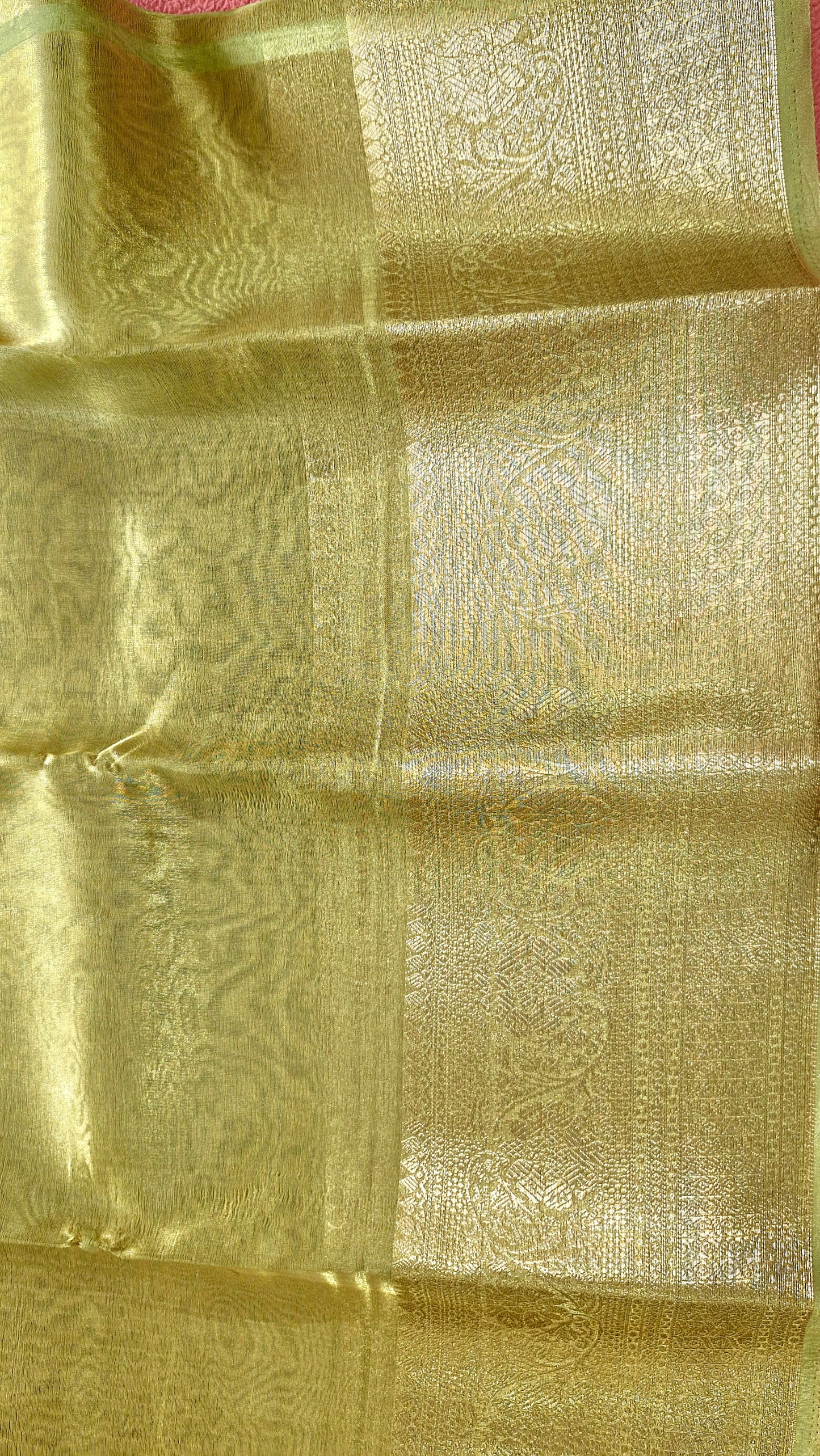 PISTACHIO GREEN ORGANZA SAREE