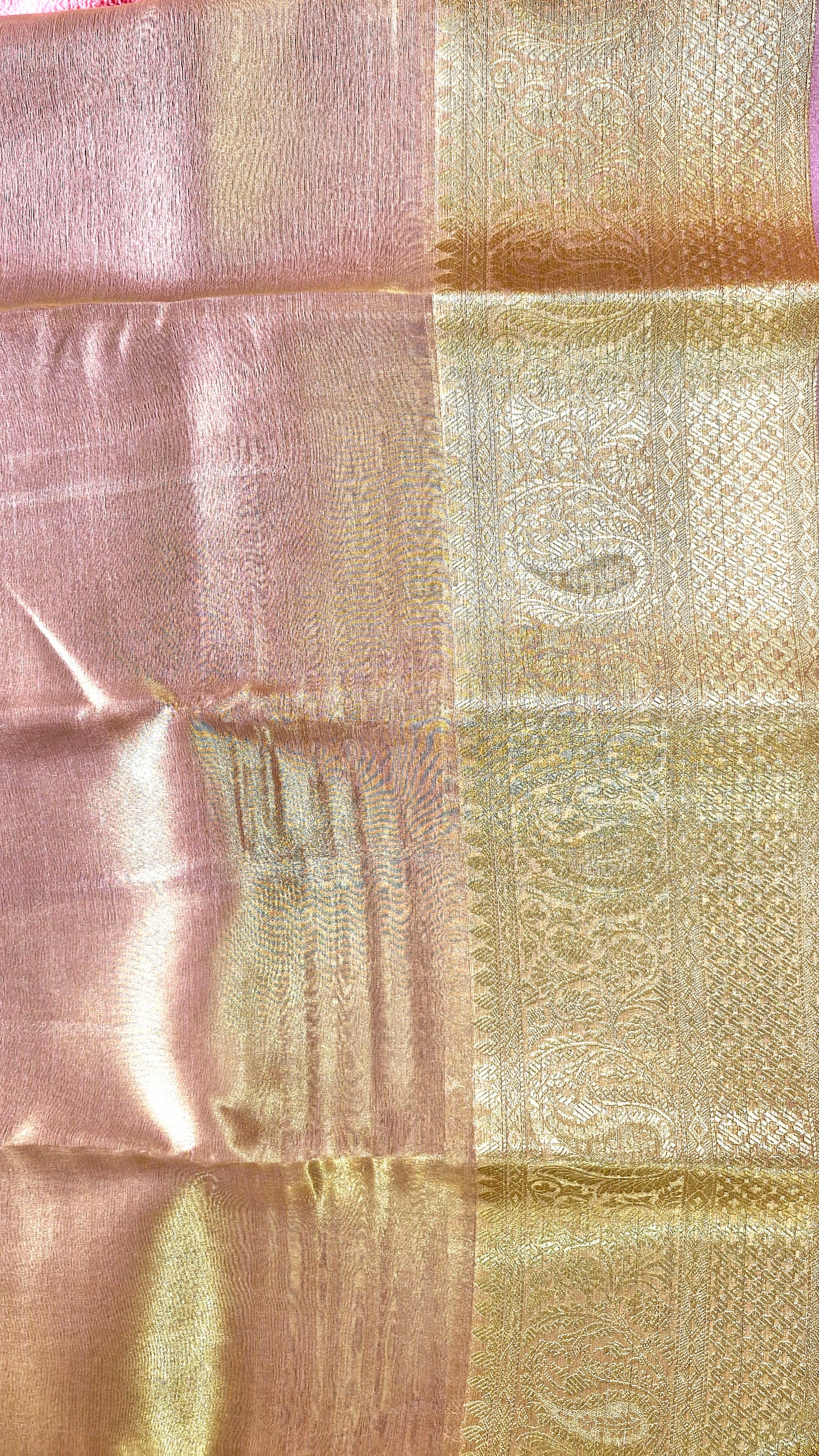 MAUVE ORGANZA SAREE