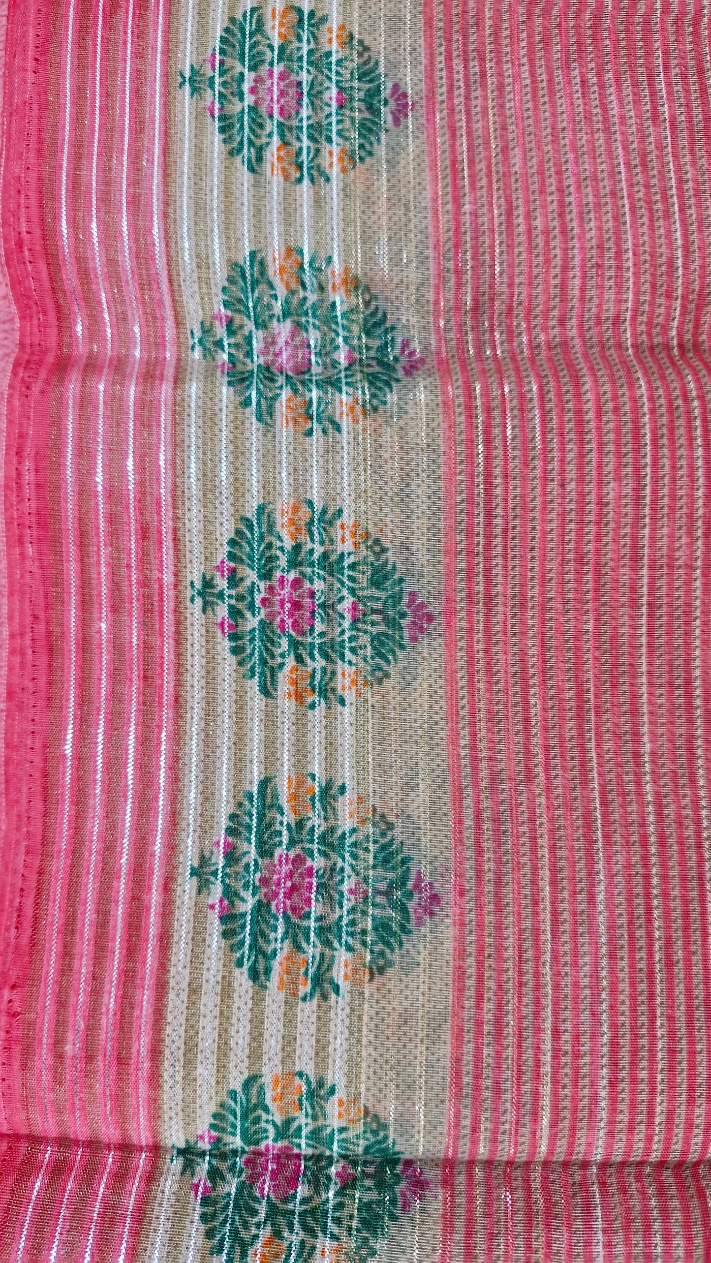 Royal Blue Cotton Saree