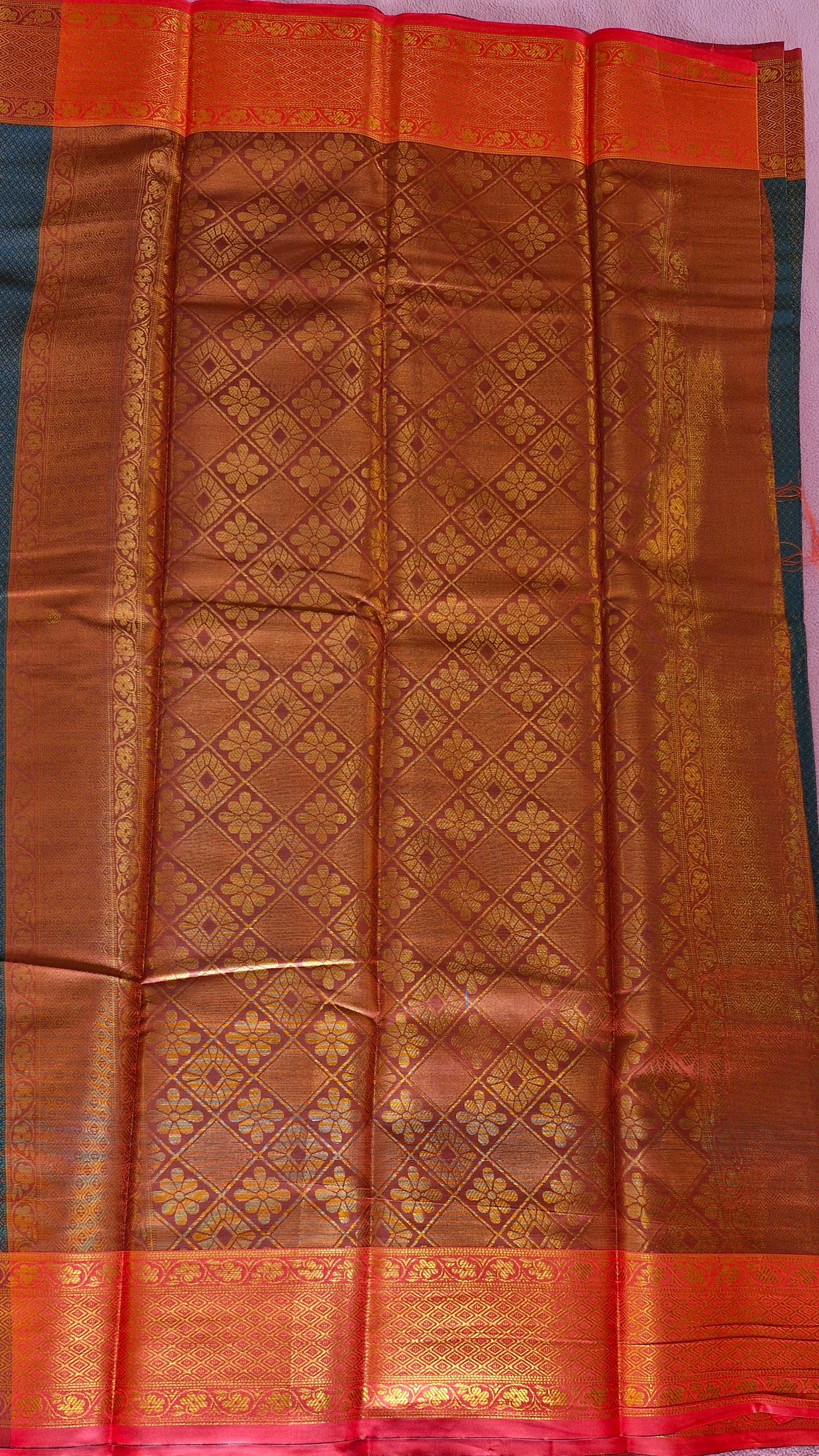 GREEN SILK SAREE