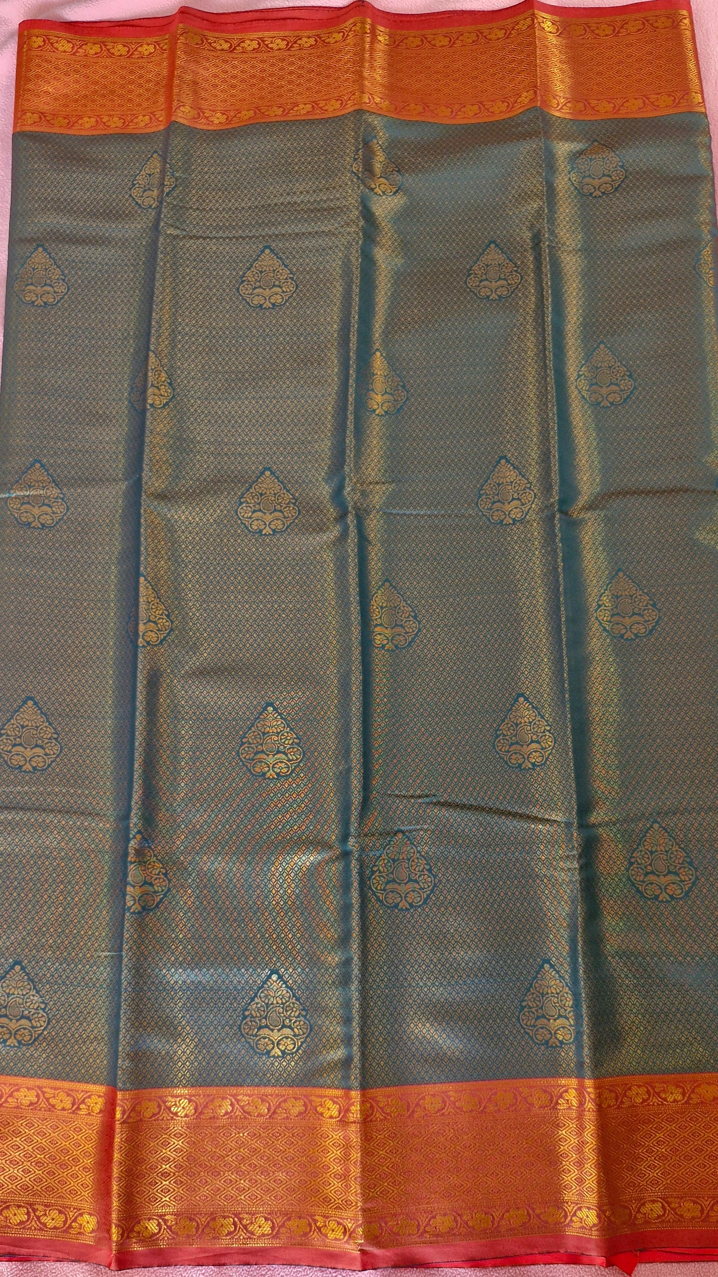 GREEN SILK SAREE