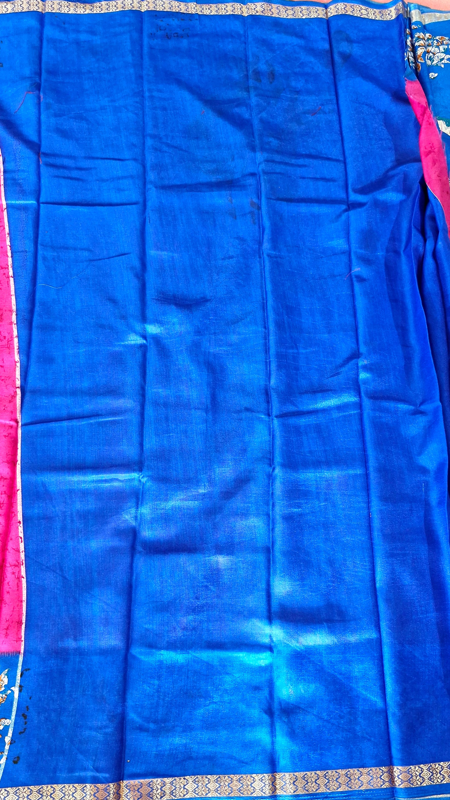 MAGENTA SILK SAREE
