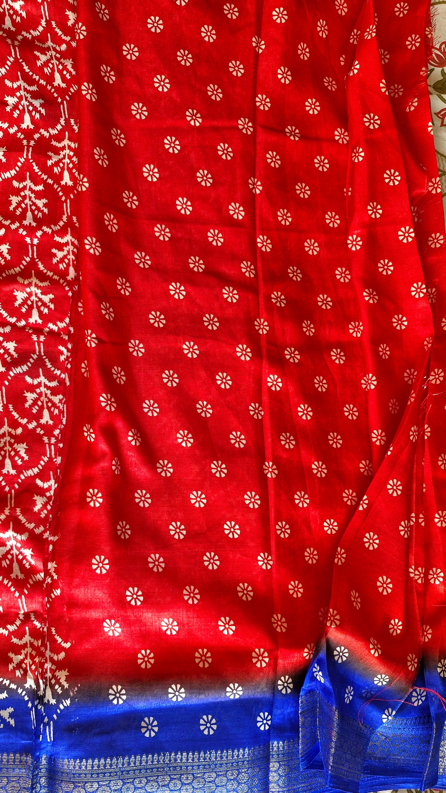 RED SILK SAREE