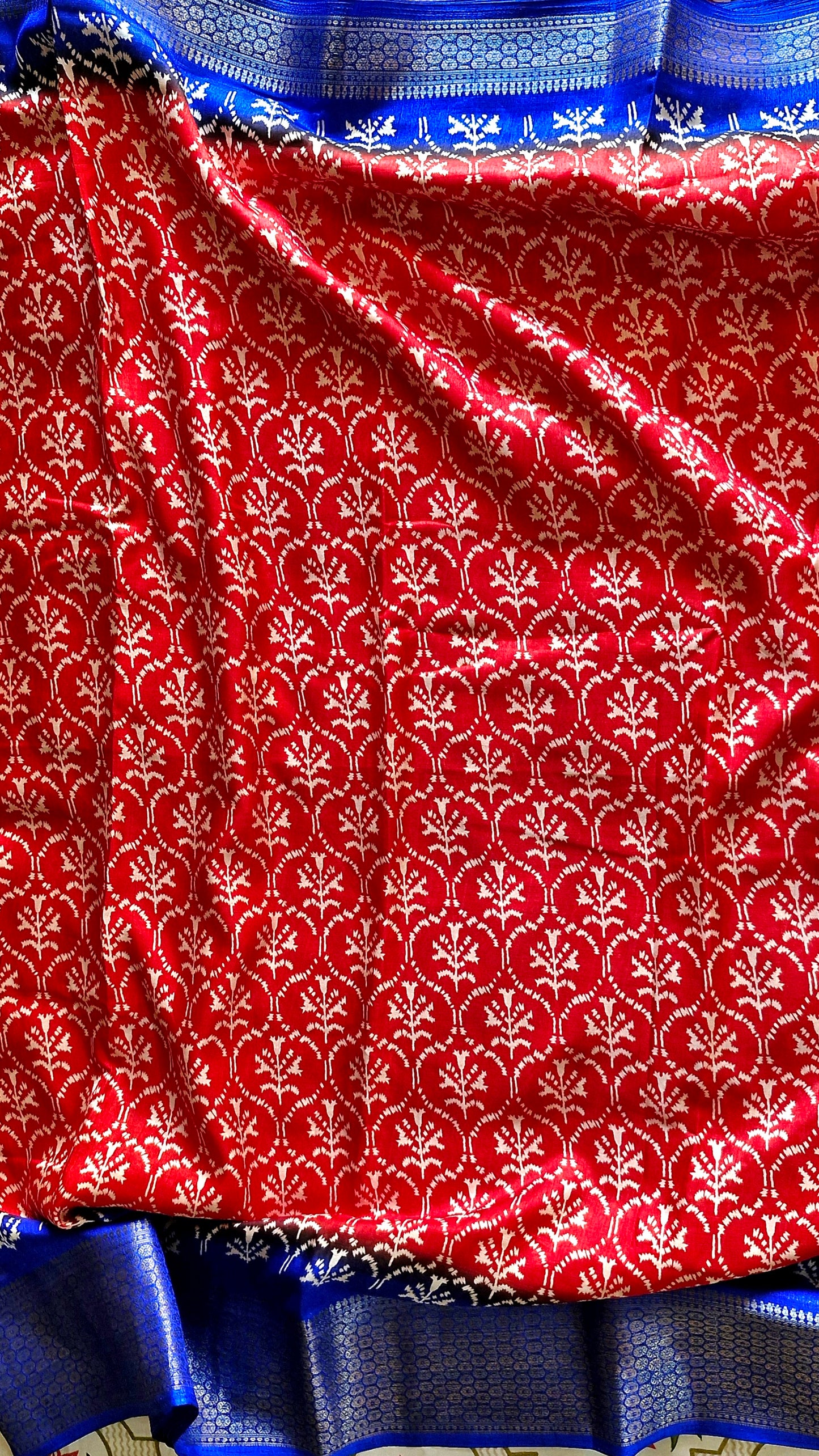 RED SILK SAREE