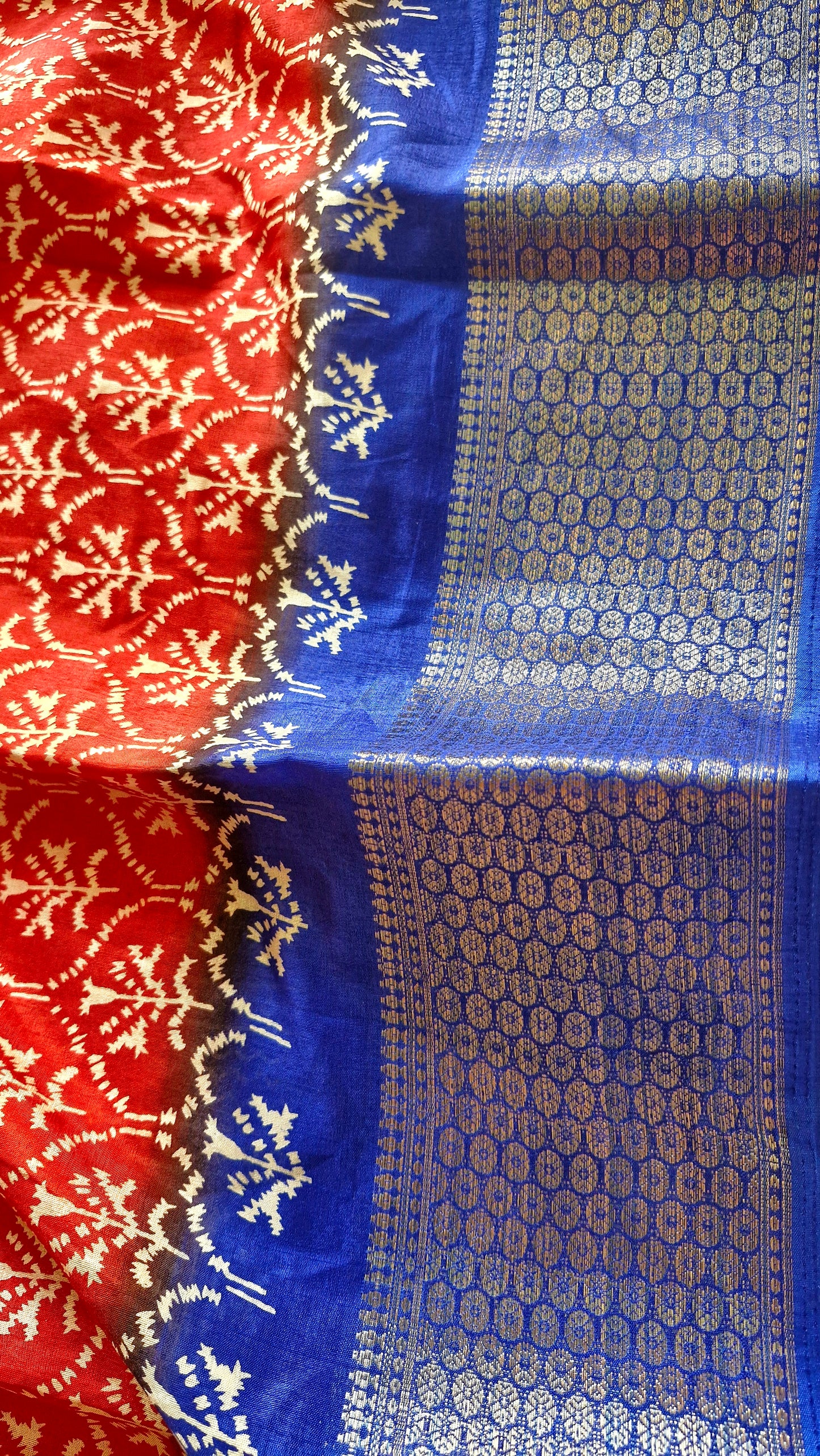 RED SILK SAREE
