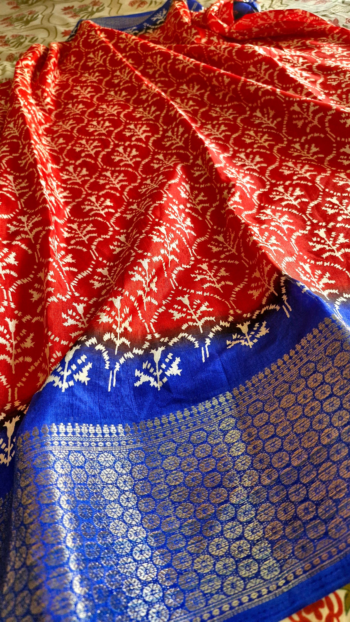 RED SILK SAREE