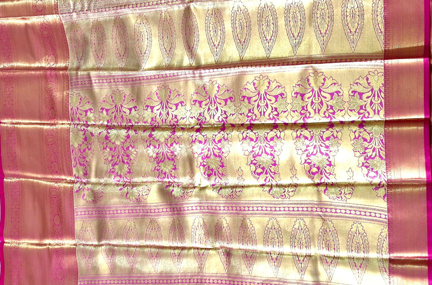 YELLOW SILK SAREE