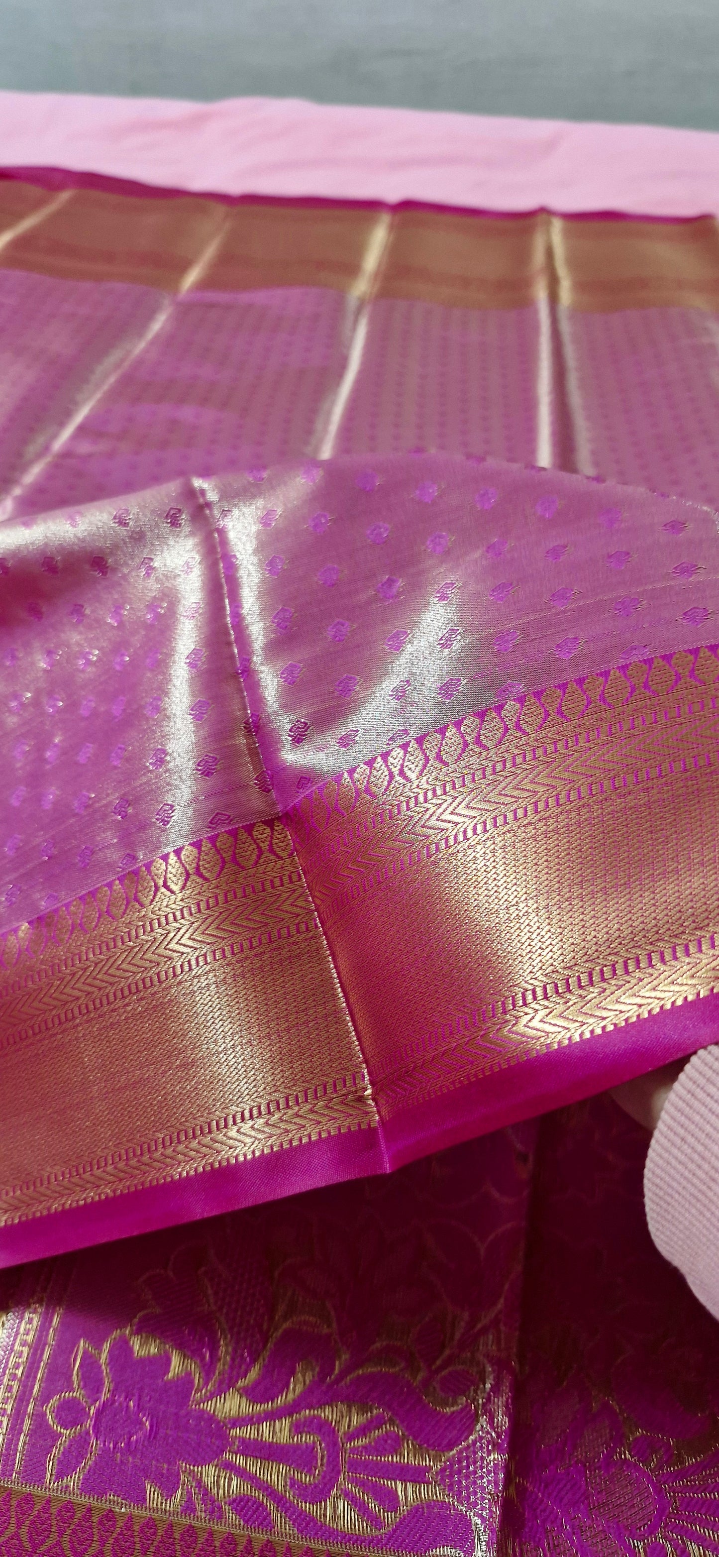 YELLOW SILK SAREE