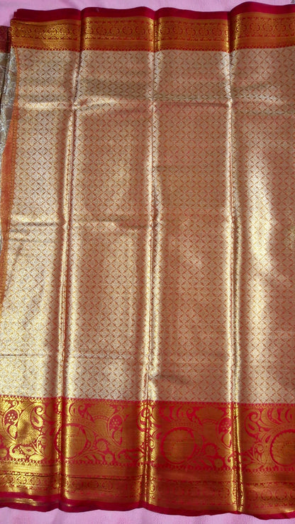 BRONZE GOLD SILK SAREE