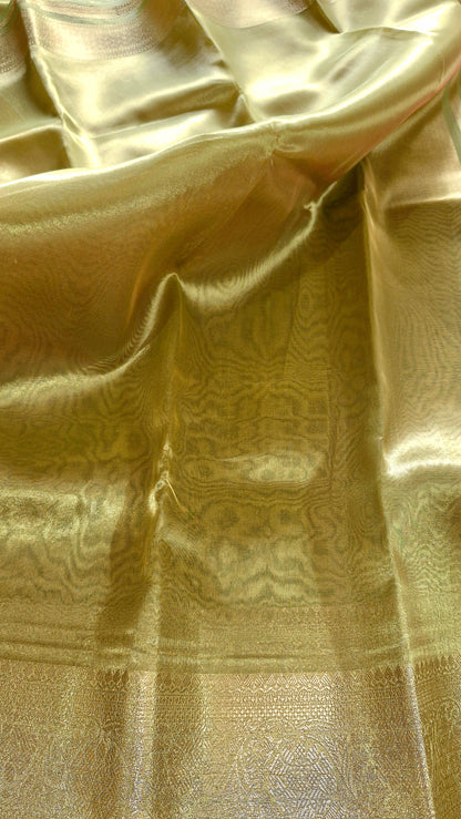 PISTACHIO GREEN ORGANZA SAREE