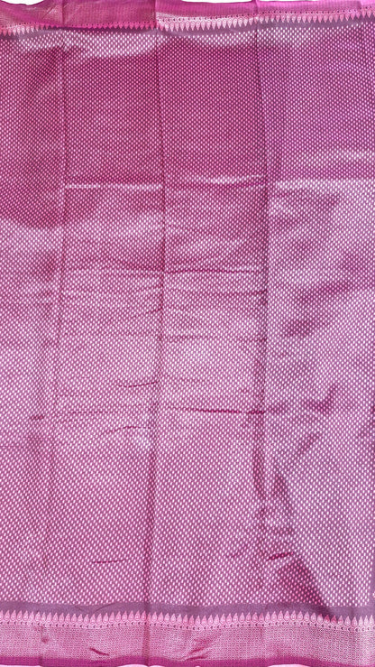 BURGUNDY SILK SAREE