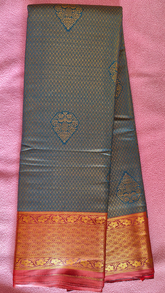 GREEN SILK SAREE