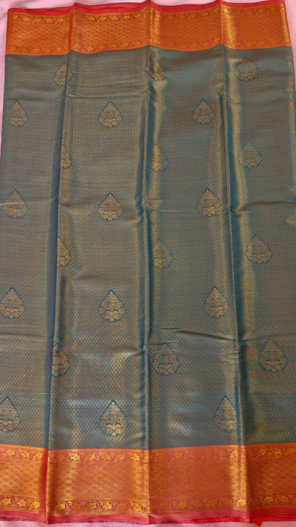 GREEN SILK SAREE