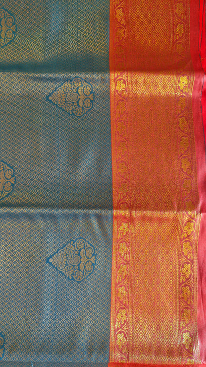 GREEN SILK SAREE