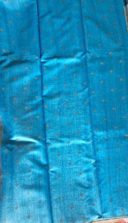 TURQUIOSE GREEN ORGANZA SAREE