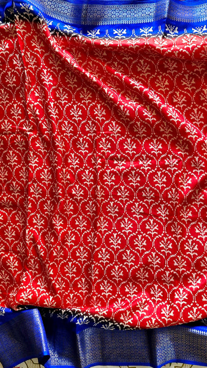 RED SILK SAREE